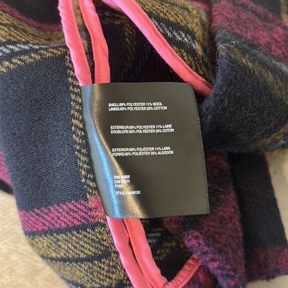 BERNIE MULTICOLORED PLAID WOOL BLEND SHACKET JACKET - Picture 12 of 12